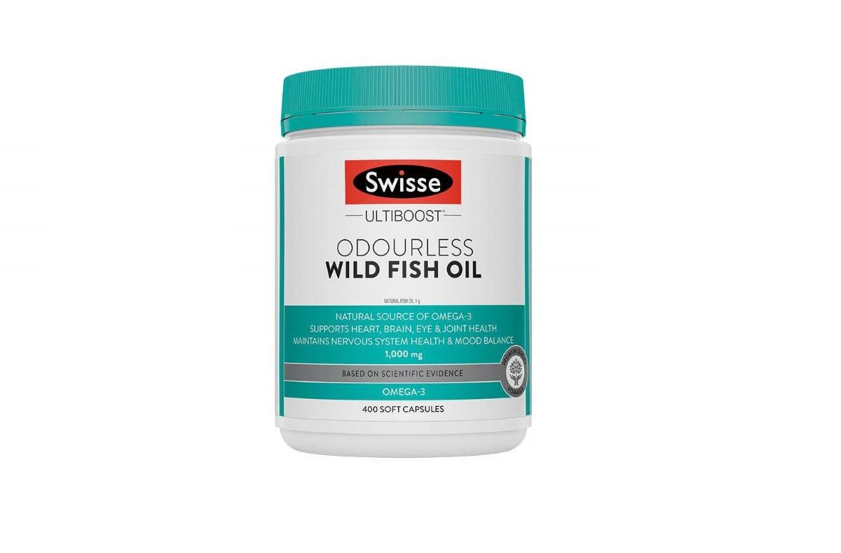 Swisse斯维诗深海鱼油欧米伽3鱼油胶囊1000mg 400粒