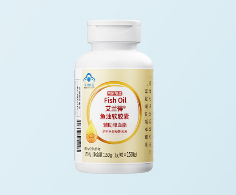 京东京造 2倍高浓度深海鱼油胶囊 1000mg