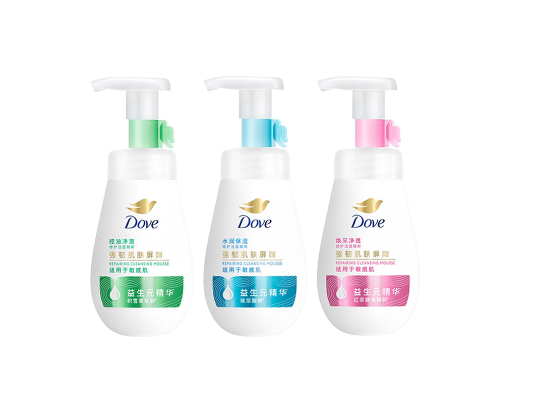 Dove多芬氨基酸洗面奶洁面乳慕斯控油祛痘泡沫清洁 150ml